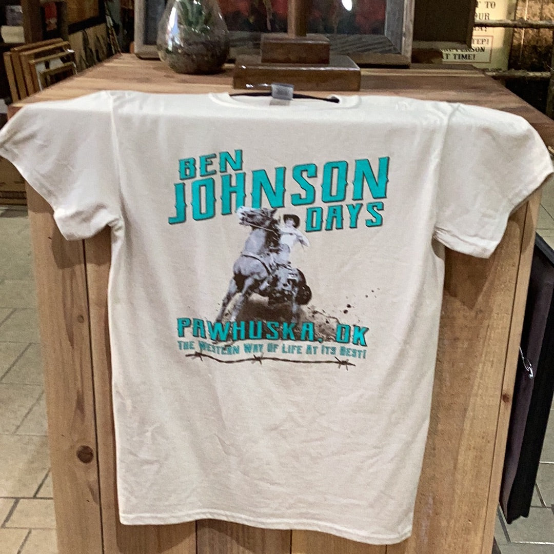 Ben Johnson Days TShirt Ben Johnson Cowboy Museum