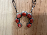 Red Spiny Oyster Necklace Jewelry