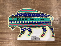 Aztec Buffalo Sticker