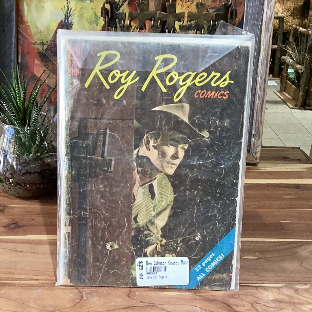 Roy Rogers Comic Book – Ben Johnson Cowboy Museum